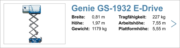 Vermietung Genie GS-1932
